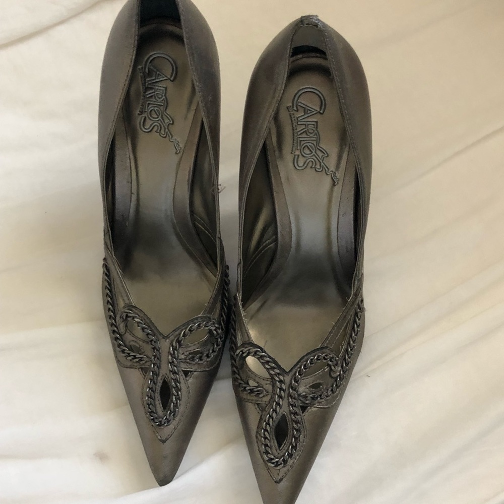 Carlos Santana Silver Heels